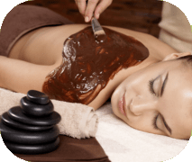 Relaxing Chocolate Cream Massage