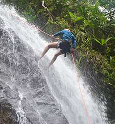 Canyoning & Waterfall Rappelling Tour
