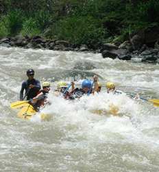 White Water Rafting the Savegre River From Jaco (Class II & III)