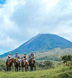 Horseback Ride Arenal Volcano Foothills