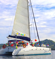 Private 46' Luxury Catamaran Rental in Guanacaste Costa Rica